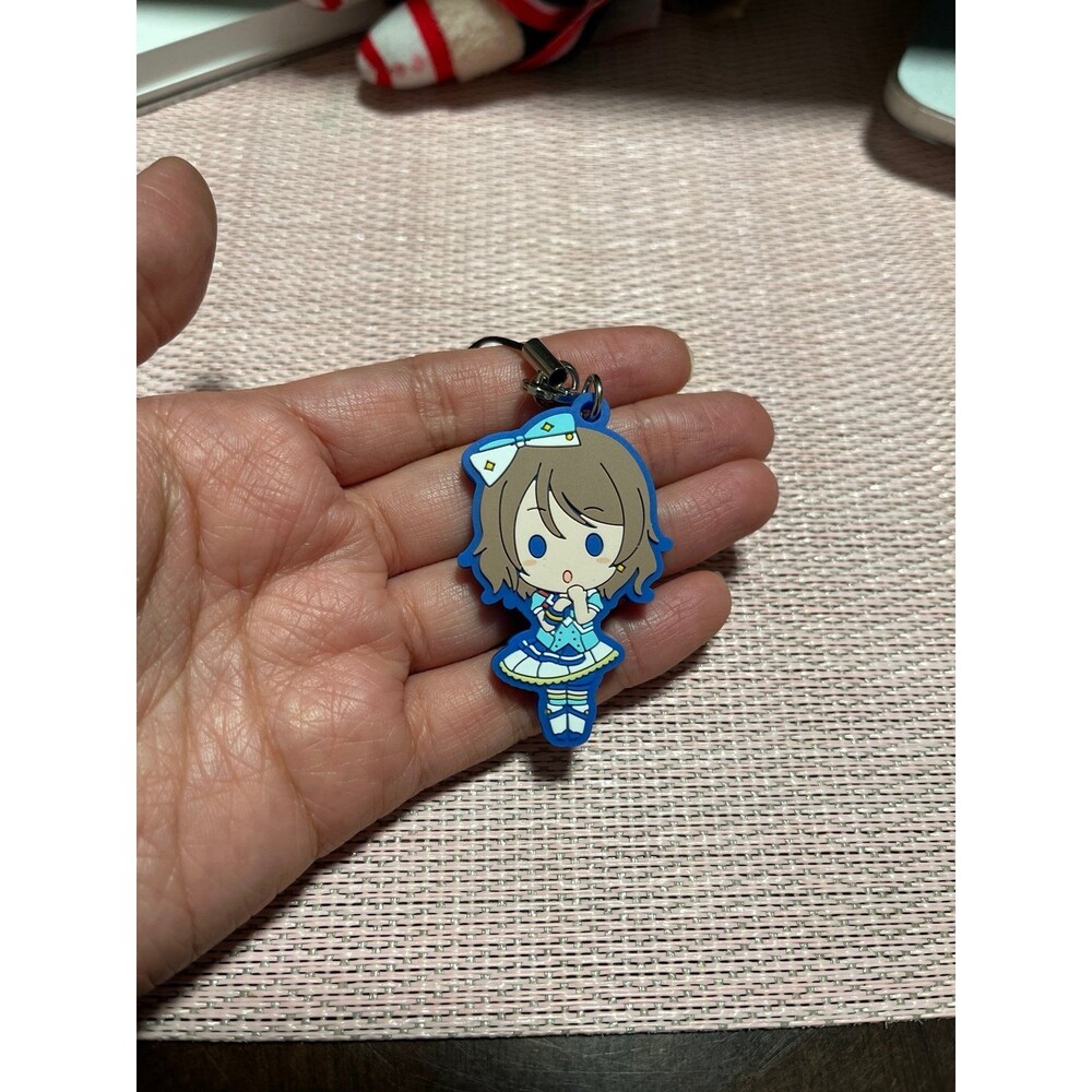 You Watanabe Love Live Aquors Rubber Keychain
